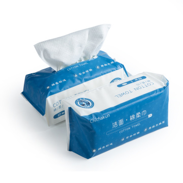 Chichakun toallitas faciales secas para adultos reutilizables suaves