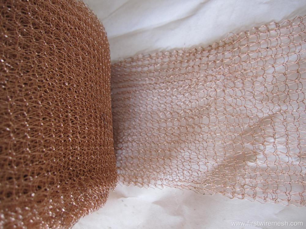 knitted copper wire mesh