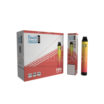 R And M Tornado 600 Puffs