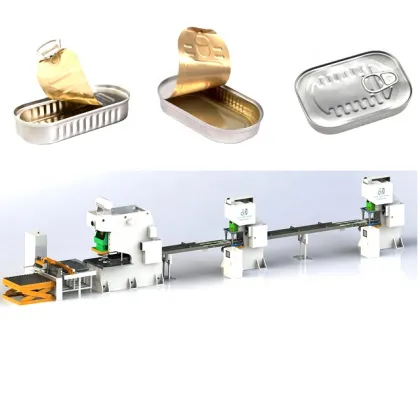 tuna tinplate can fish can container making machines