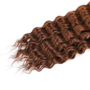 Lebendiges Rotbraun, matt, 30 Dreadlocks
