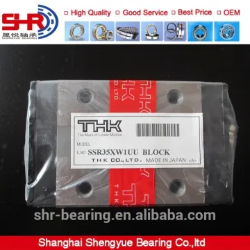Wholesale price orignal THK HIWIN IKO linear guide block and rail with huge stocks