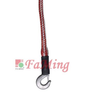 Nylon round sling with G type hooks 1Ton