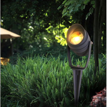 Aluminio mate led negro led led al aire libre