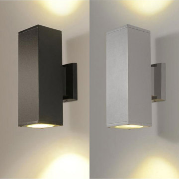 Aluminum LED Wall Lamp IP65 Waterproof Indoor Outdoor Square Sconce Light