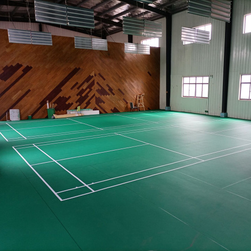 badminton court thickness 5.0mm 100% virgin