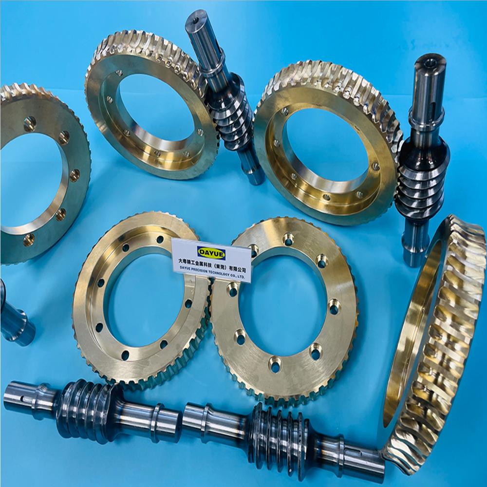 China Worm Shaft And Worm Gear Manufacturer-Worm Worm Gear Pair-Tin Bronze Gear Supplier