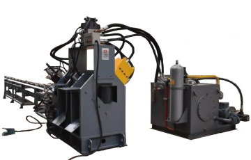 Máquina punzonadora de marcado de acero plano