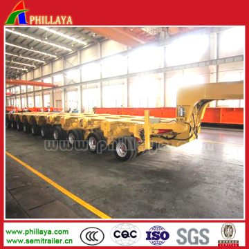 20-500tons Heavy Load Hydraulic Lowbed Modular Trailers for Sale