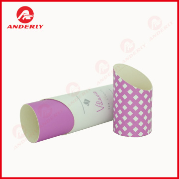 Gift Packaging Chamfer Cylinder Customized Paper Tube