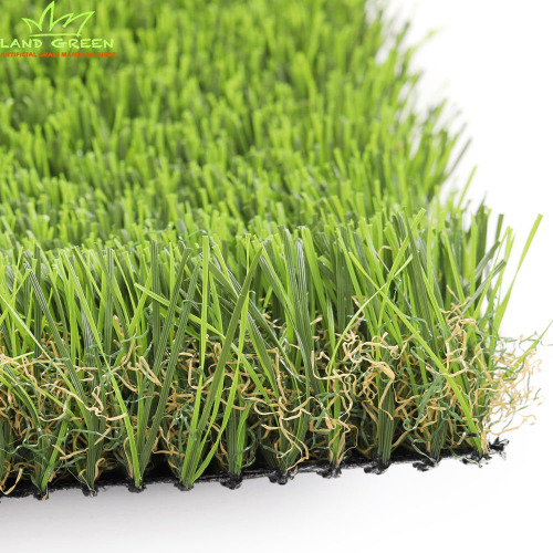 aménagement paysager fait sur commande de jardin de tapis de gazon artificiel d'herbe artificielle de 40mm