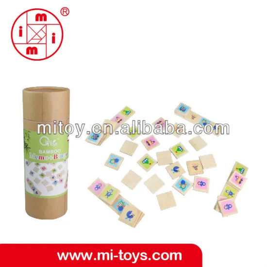 Bingo bamboo toys for children