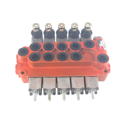 5JoyStick Control 8lever Hydraulic Monoblock Direction Valve