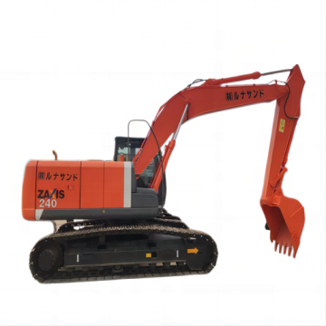 Japan Imported Used Hitachi ZX240-3 Excavator with Free Warranty