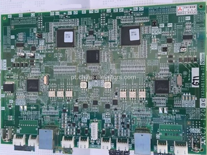 Conjunto de PCB de controle de grupo KCZ-1203C para elevadores Mitsubishi