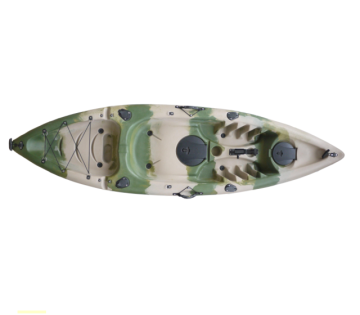 Popular feeds LSF New Arrival 10ft fishing kayak canoe with deck pad