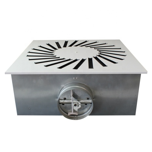 Air Ventilation Face Adjustable Blades With Plenum Box