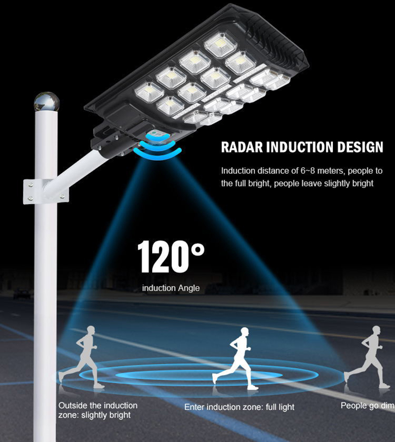 100w Solar Street Lights