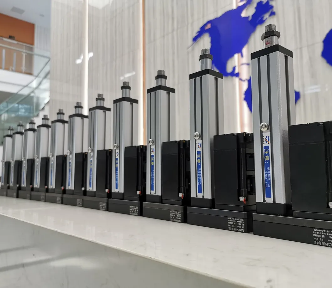 TJEN034 Высокая дакладнасць серва -электрычны цыліндр, электрычны цыліндр лёгкай нагрузкі