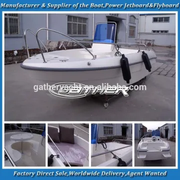 Gather 2015 hot sale 4.82m fiberglass sport boat