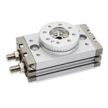 SMC Air Cylinders MSQB Series: Precision Solid Pneumatic Rotary Table Actuators For 0/180 Degrees Swing Motion