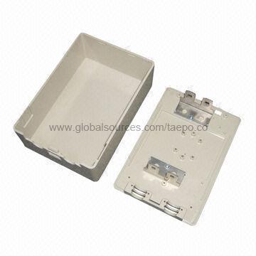 Indoor 20 Pairs DP Box for LSA Module, 150 x 105 x 55mm, Snap Locking, with Back Mount Frame