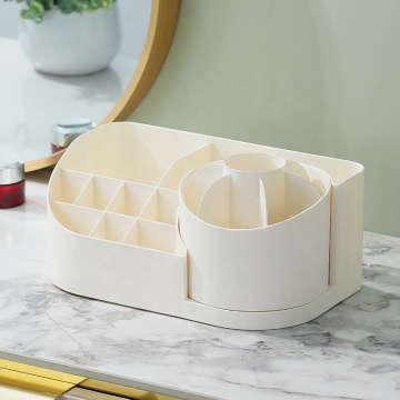 Large-capacity Rotating Cosmetics Storage Box Organizer