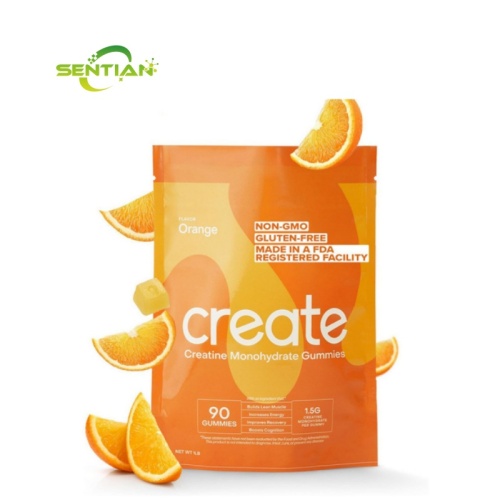 creatine gummies watermelon berry strawberry flavor lemon