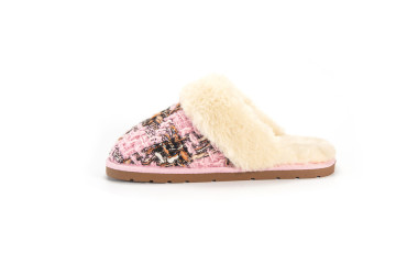 Slides knitted cozy indoor slippers