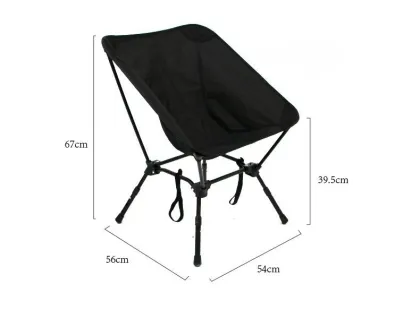 Portable Lightweight Camp Chairs Camping Aluminum Reclining Chair Camping Moon Chair