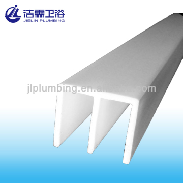 Glass door PVC sliding track