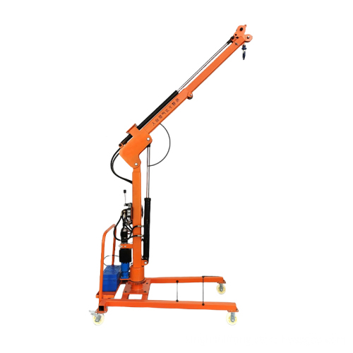 Portable Foldable Electric Hydraulic Shop Floor Crane & Hoist