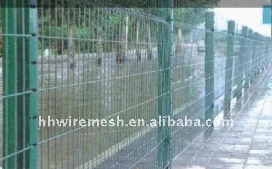 double face wire mesh fence