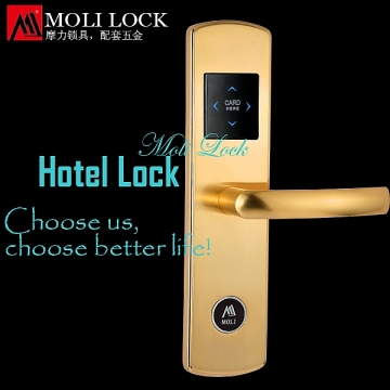 electronic lock cylinder, keyless door lock, IC card reader door lock