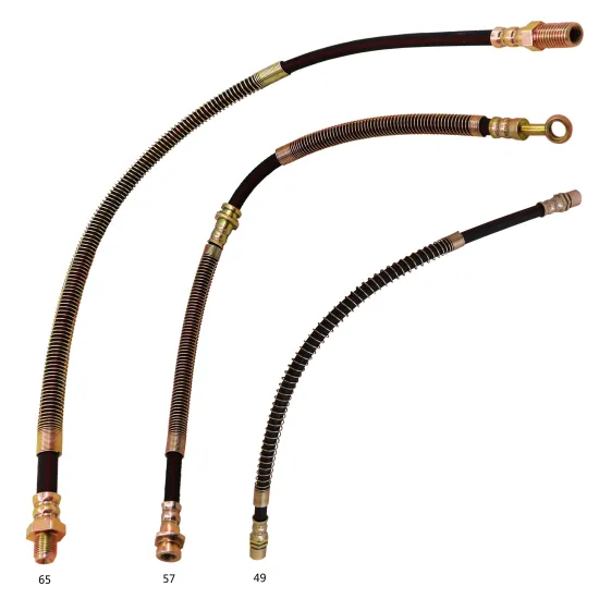 Low Price Rubber Oil Resistant Braided Hydraulic Brake Line Hose