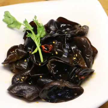 Black Fungus in Vinegar and Chili