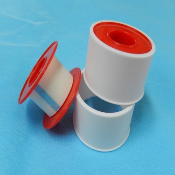 Medical Nonwoven Tape, Paper Tape, simple packing, plastic cover with CE, ISO approved