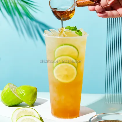 2.5kg Golden Yellow Syrup for Lemon Fruit Tea and Bubble Tea: Exclusive Offer