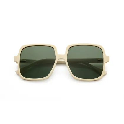 High-Quality Luxury Optical Glasses Made of Black Acetate - Perfect for Myopia Correction