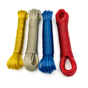 Stainless Steel Wire Rope Manufacturer: Higher Quality 2-5mm PVC Coated Steel Wire Rope Skipping Jump Rope