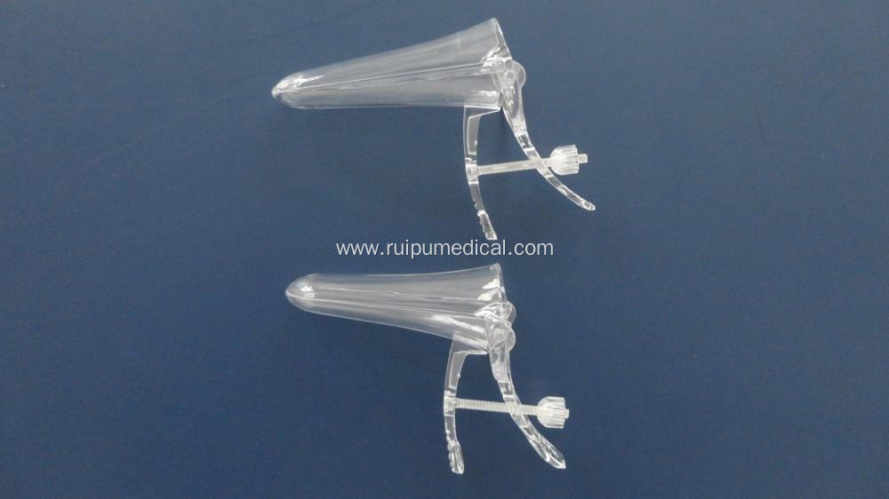 Sterile Disposable Vaginal Speculum With Middle Screw Type