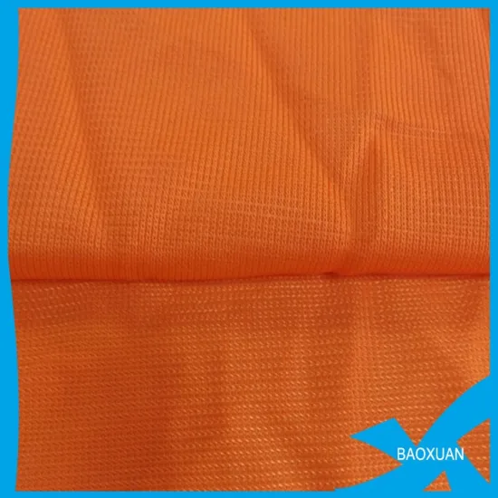 100%polyester wholesale custom factory price orange tricot plain fabric for curtains&sheets