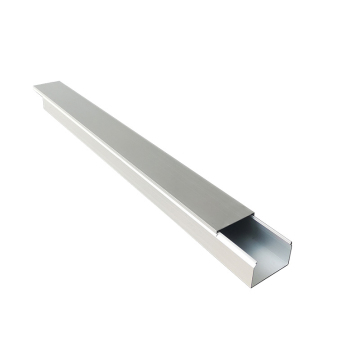 Custom Width 50mm Solid Bottom Aluminum Alloy Trough Cable Trays - Professional Manufacturer