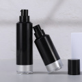 15 ml 30 ml 1oz Black Airless Serum Pump Bottle