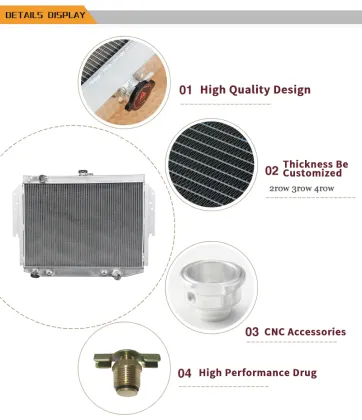 Aluminum Radiator for Chrysler Models: Cordoba, Fifth Avenue, Imperial, LeBaron, New Yorker, Town & Country