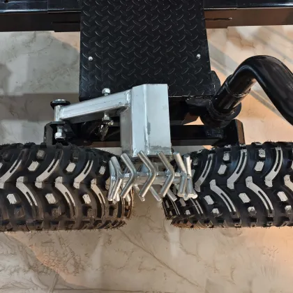 Hydraulic ATV Farm Tractor Log Trailer for Forestry Machinery