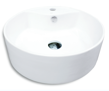Ceramic Top Counter Wash Basin in Bathroom