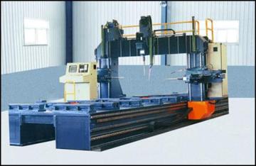 SWD series Heavy steel structure Gantry movable CNC H-beam drilling machine