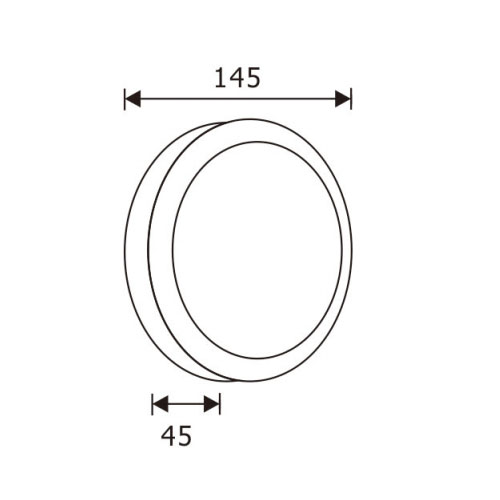 Circular Round 5W Outdoor Wall Lightof240V Outdoor Wall Light