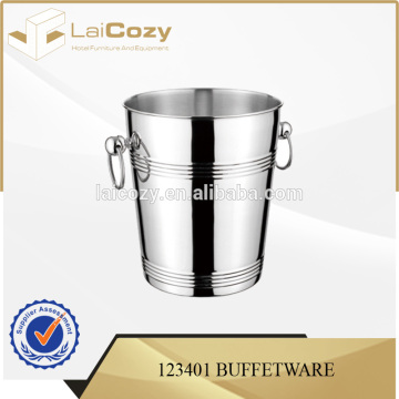 Hotel buffet ice bucket/ stainless steel ic bucket /standing ice bucket